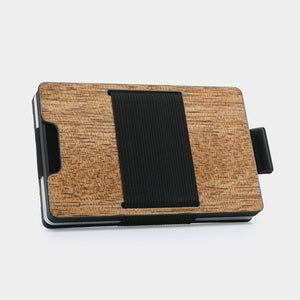 Wood Carbon Fiber Slim Wallet