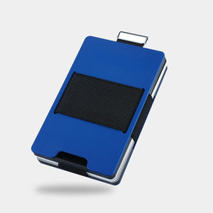 NOT FLAW[LESS] Pure Blue Aluminum Slim Wallet