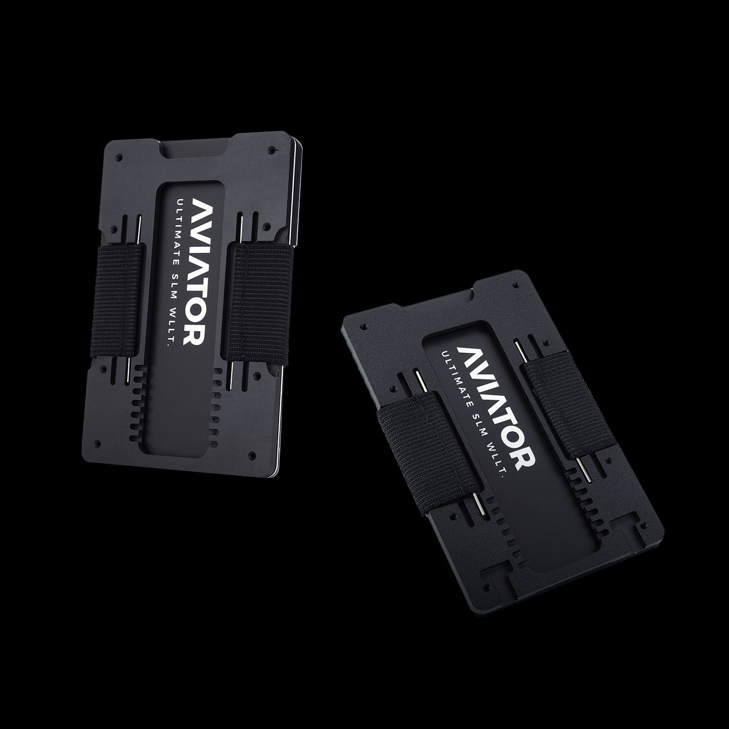 Brushed Silver | Slide Wallet with Closed Coverplate + Silver Cash Cli ...