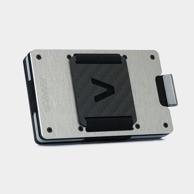 NOT FLAW[LESS] SLIDE ONE Slim Wallets + Carbon Fiber Cash Clip