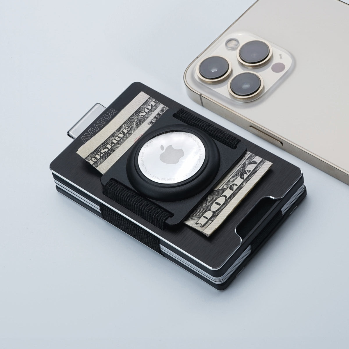 Slide Wallet + AirTag Holder