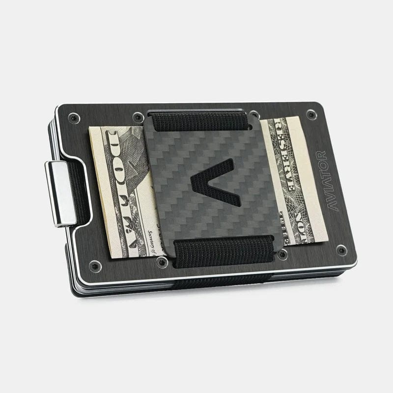 NOT FLAW[LESS] SLIDE ONE Slim Wallets + Carbon Fiber Cash Clip