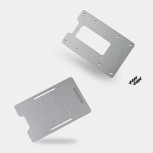 Cover- and Backplate Bundle for Slide Wallets