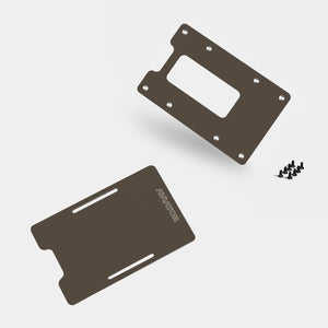 Cover- and Backplate Bundle for Slide Wallets