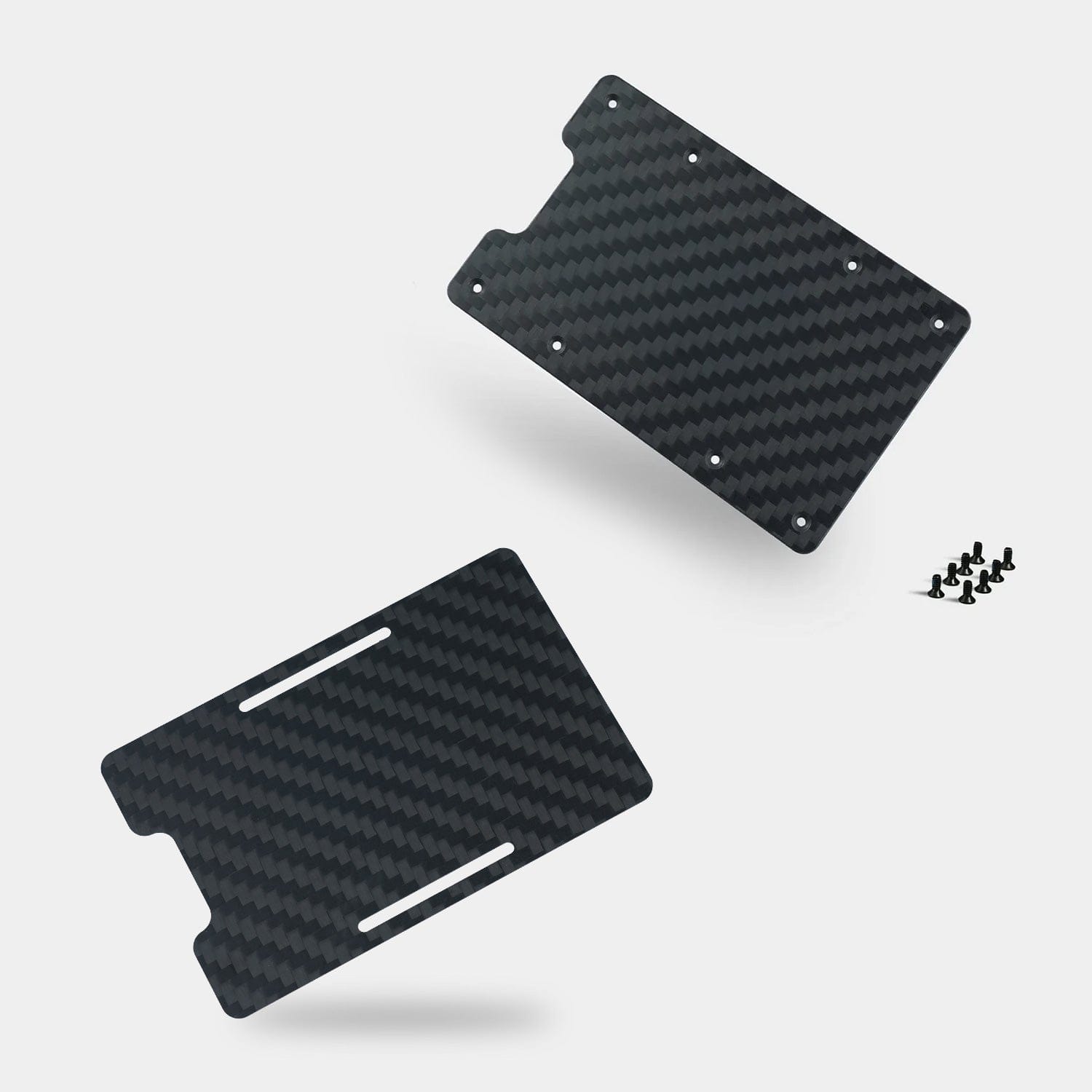 Carbon Fiber Cover- and Backplate Bundle for Slide Wallets