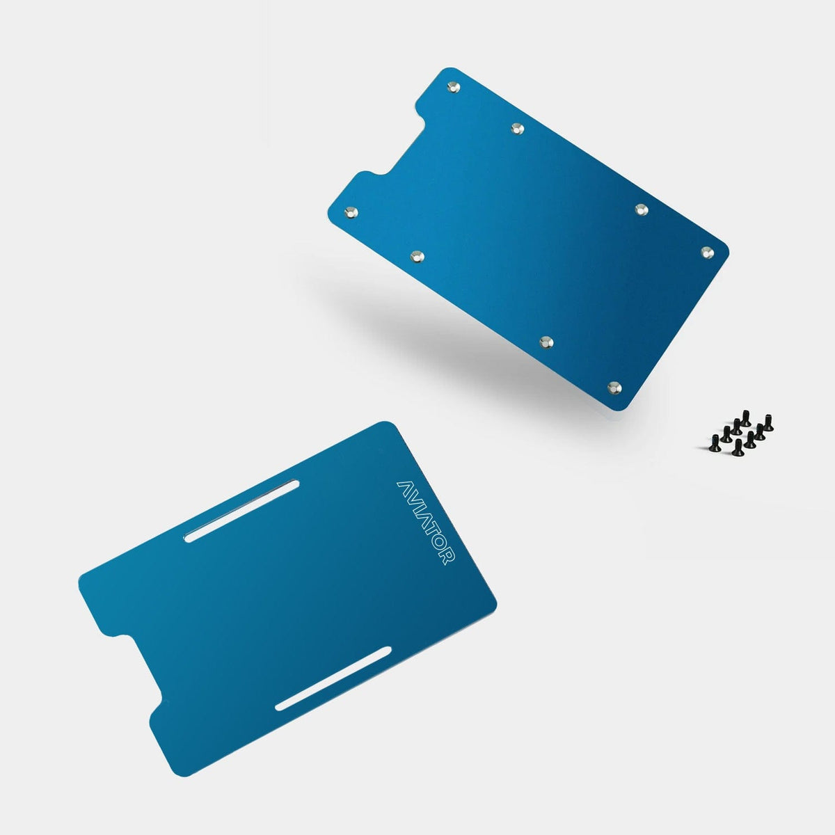 Cover- and Backplate Bundle for Slide Wallets