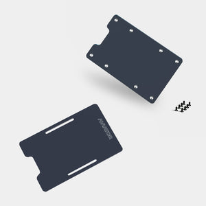 Cover- and Backplate Bundle for Slide Wallets