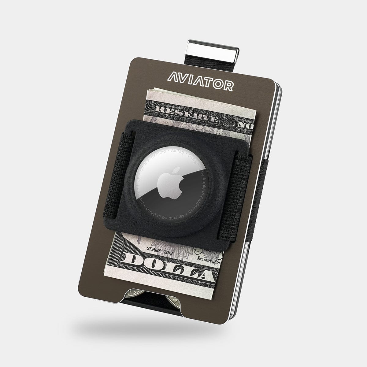 Deep Cedar Aluminum Slim Wallet