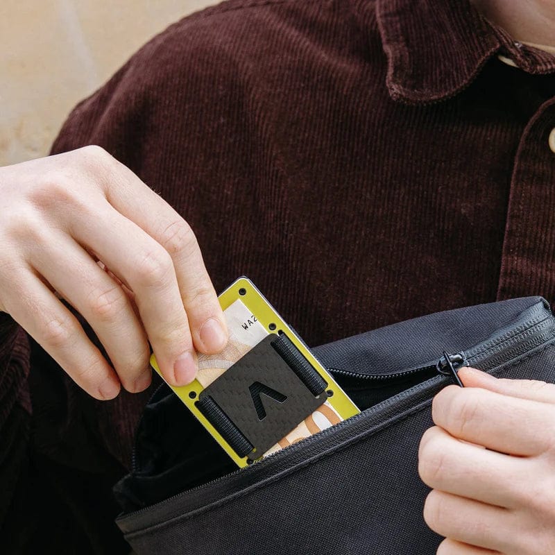 NOT FLAW[LESS] SLIDE ONE Slim Wallets + Carbon Fiber Cash Clip