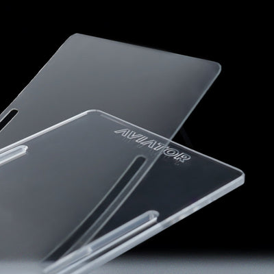 Fusion Black | Transparent Slide Wallet