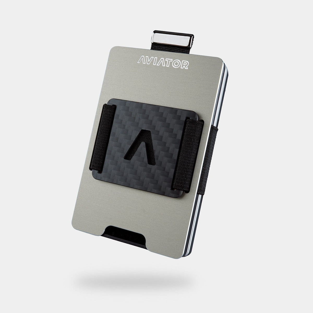 Gunmetal Aluminum Slim Wallet