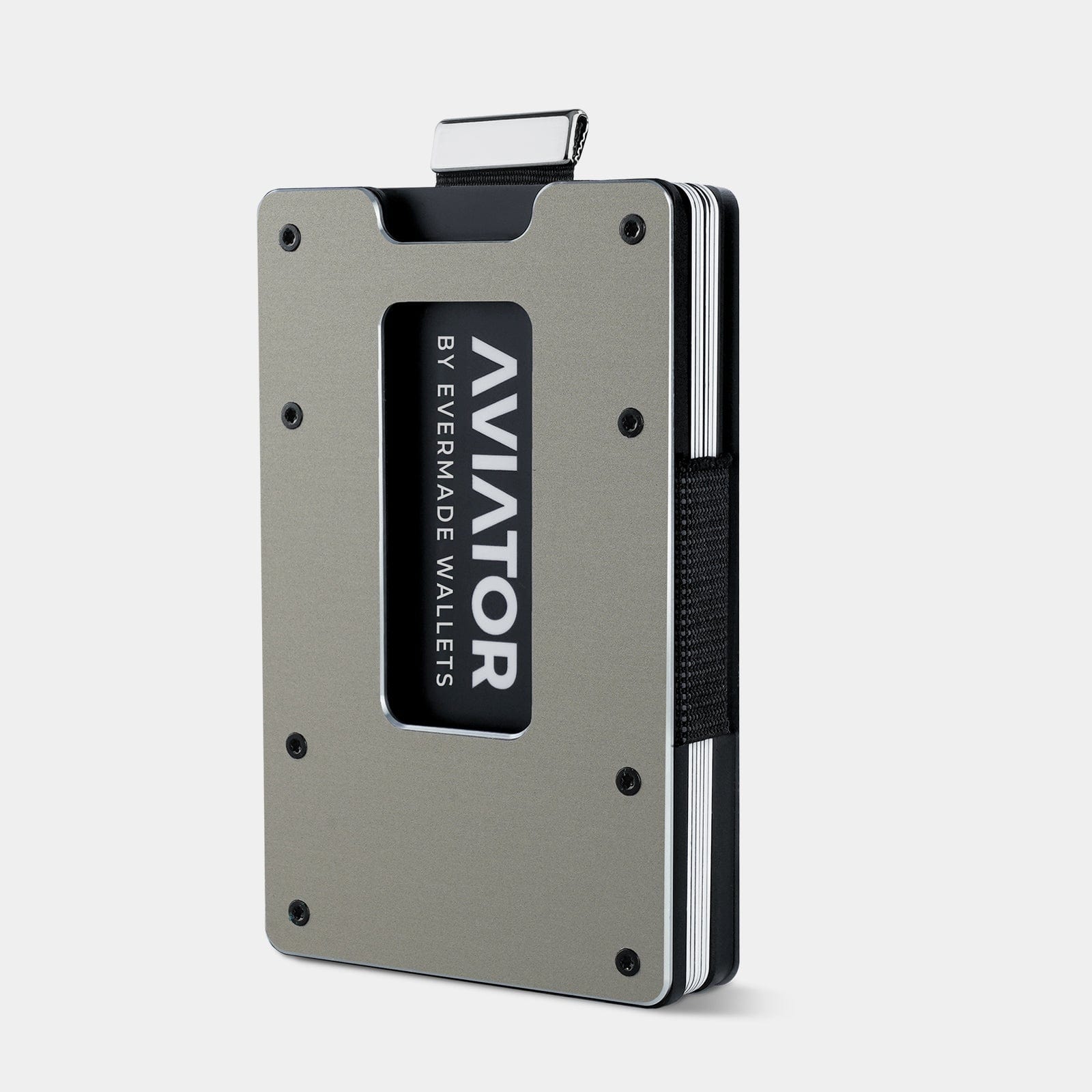 Gunmetal Aluminum Slim Wallet