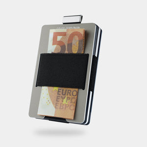 Gunmetal Aluminum Slim Wallet