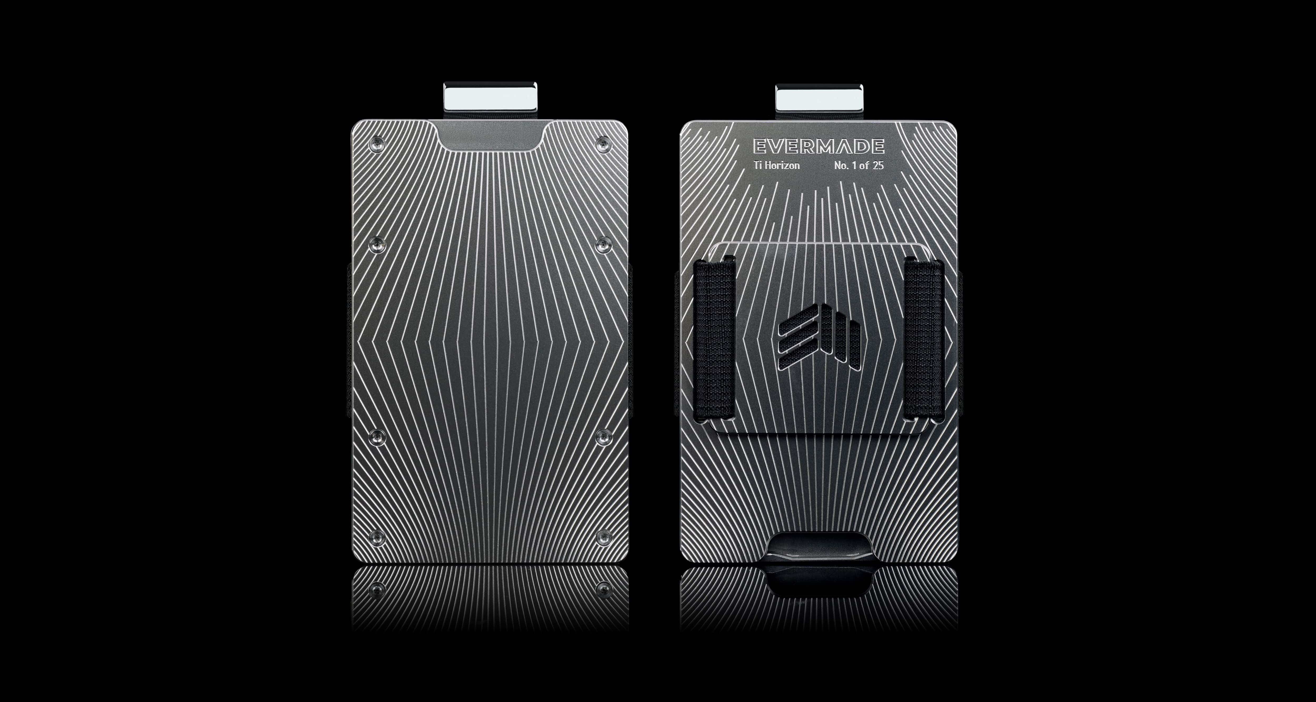 EVERMADE Titanium Horizon Wallet | Limited Edition - AVIATOR by ...