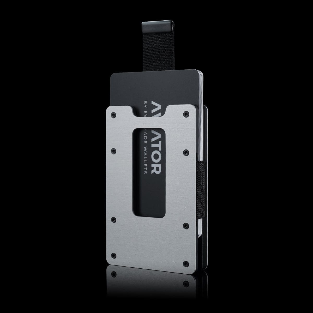 Ice Grey | Slide Wallet + Carbon Fiber Cash Clip