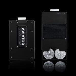 Obsidian Black | Slide Wallet