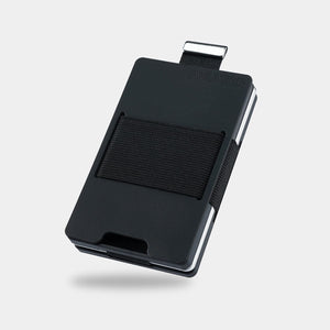 NOT FLAW[LESS] Pure Black Aluminum Slim Wallet