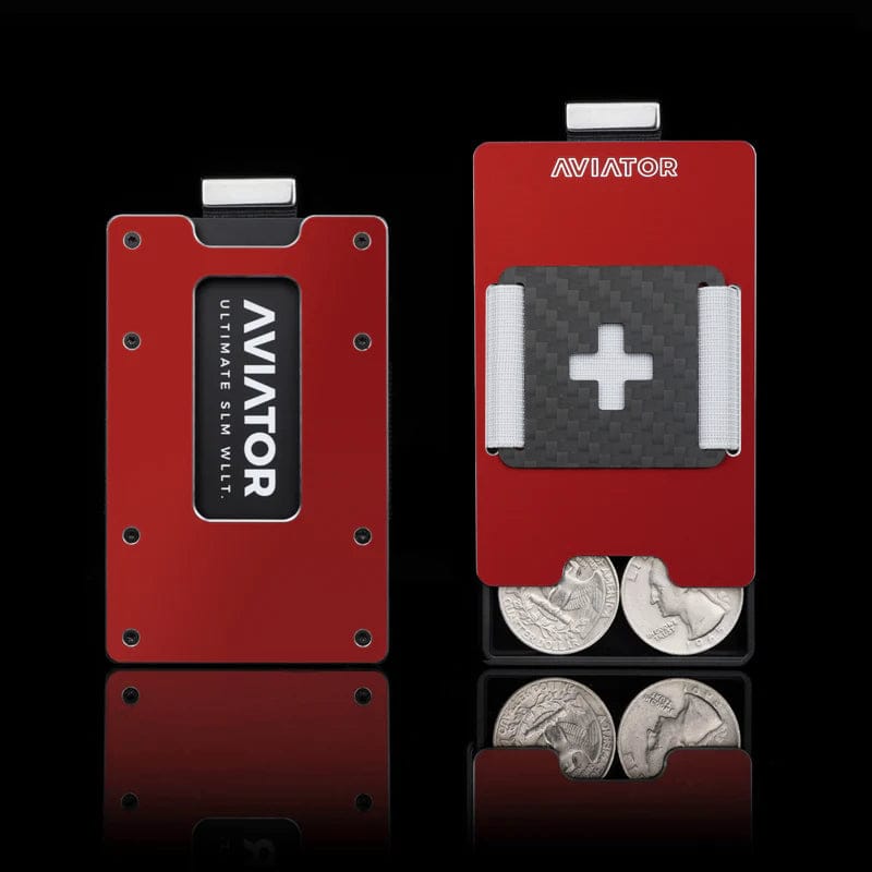 Swiss Edition | Slide Wallet + Carbon Cash Clip