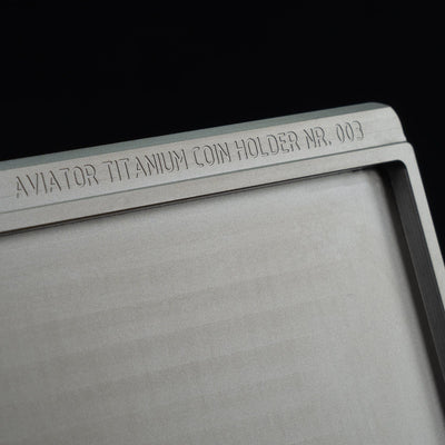Titan #1 Edition | Titanium Slim Wallet