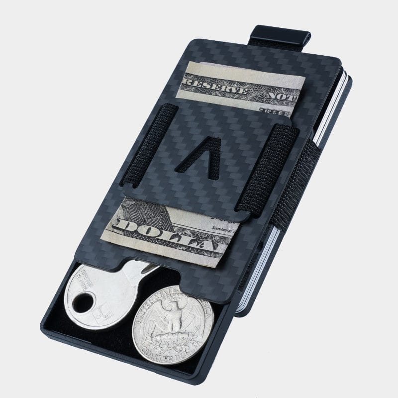 Carbon Fiber Slim Wallet 1 Slim Wallet AVIATOR by EVERMADE WALLETS