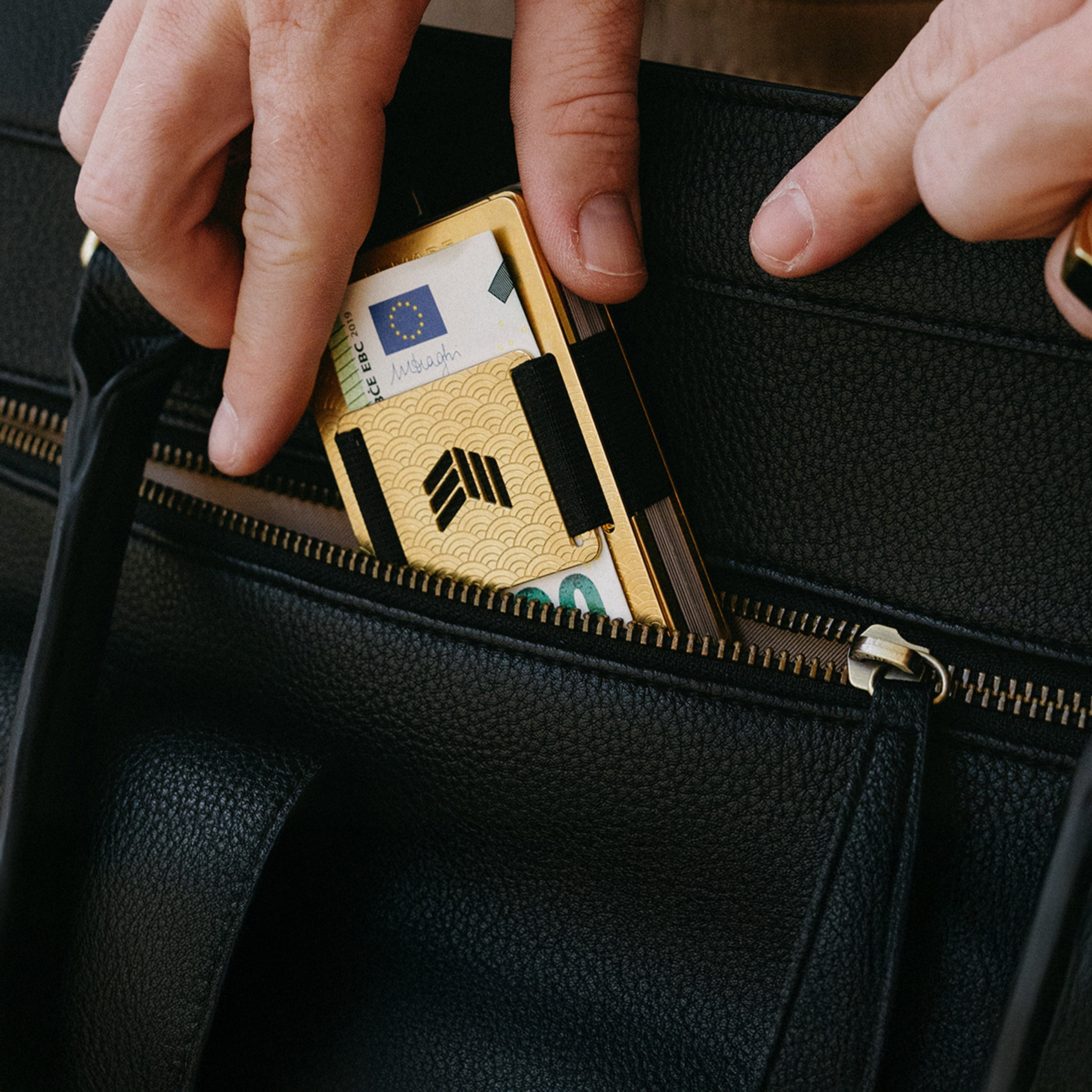EVERMADE Brass Wave Limited Edition - AVIATOR by EVERMADE WALLETS