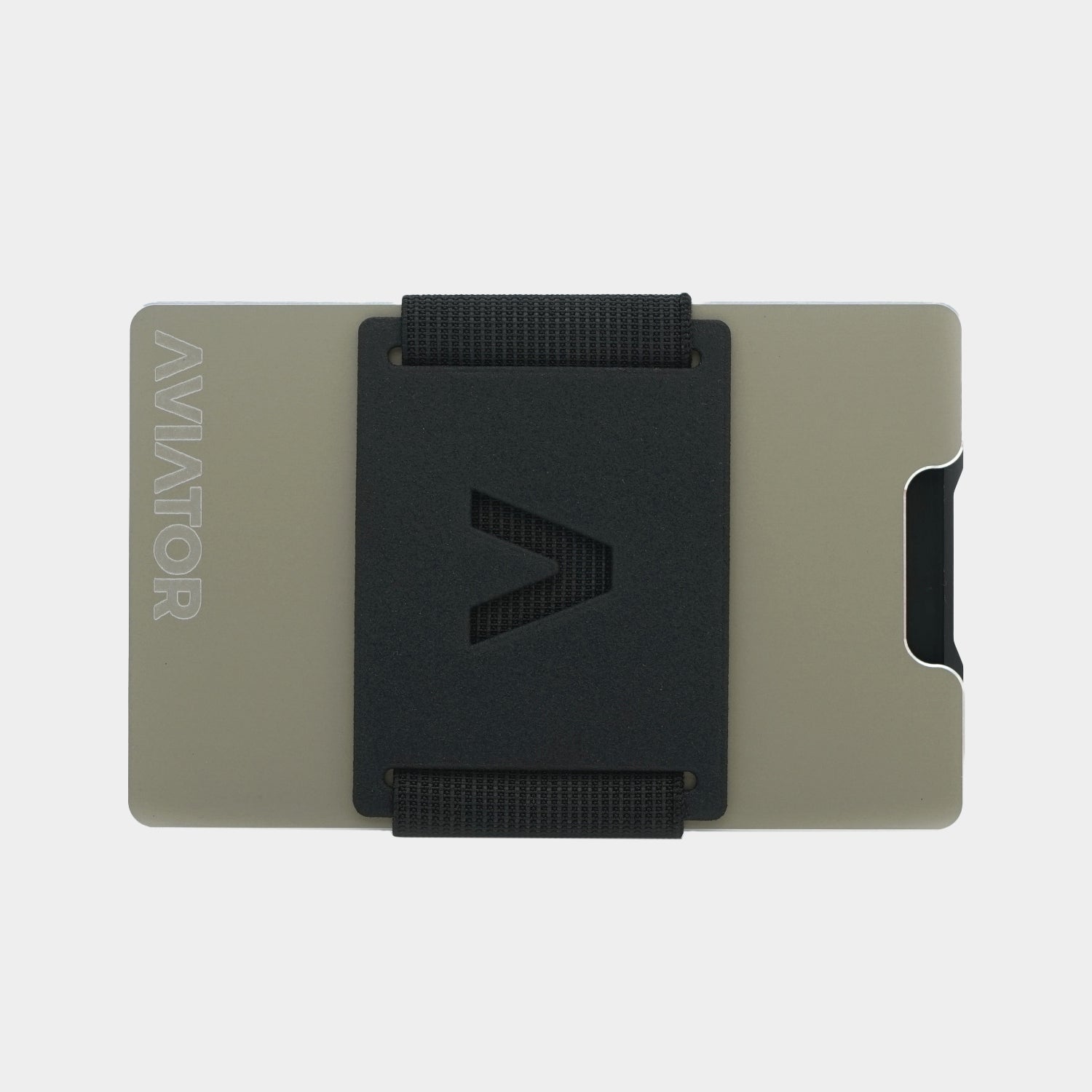 Gunmetal Aluminium Minimalist Wallet