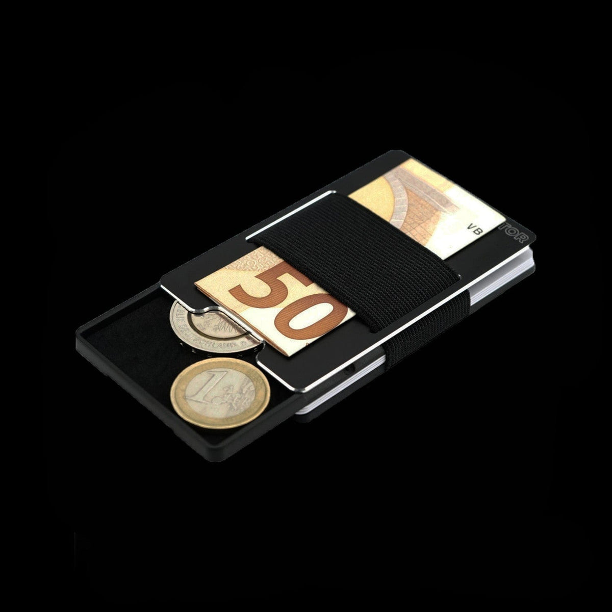 Obsidian Black | Slide Wallet