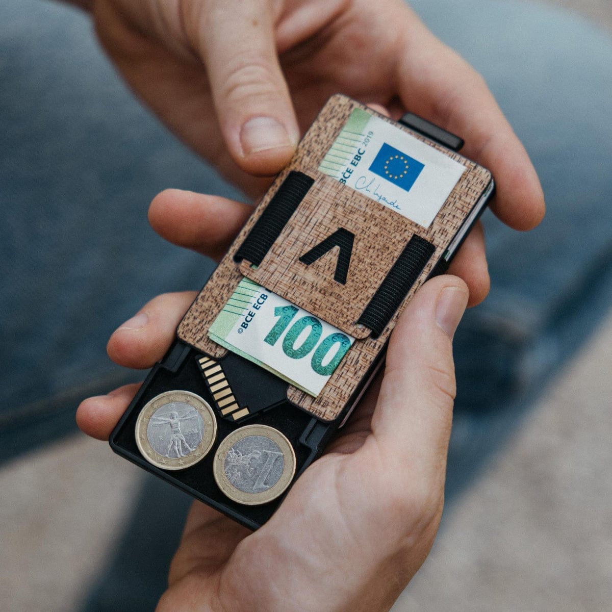 Wood Carbon Fiber | Slide Wallet