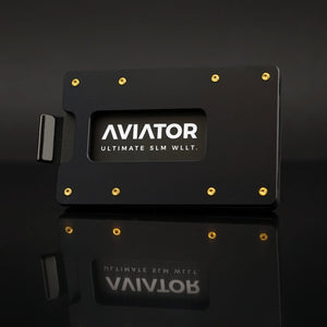 aviator_pure_black_with_golden_screws