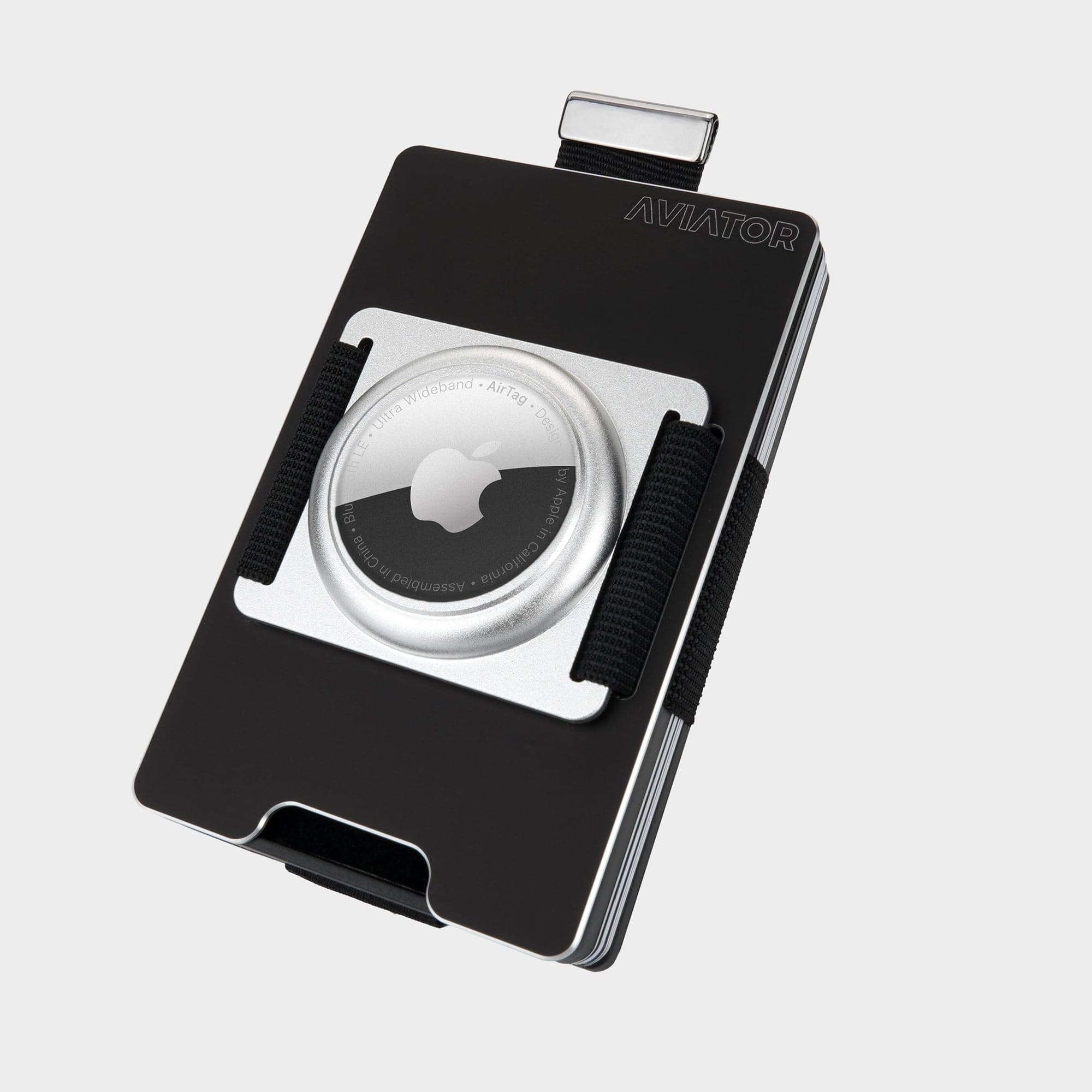 Metal AirTag Holder Silver