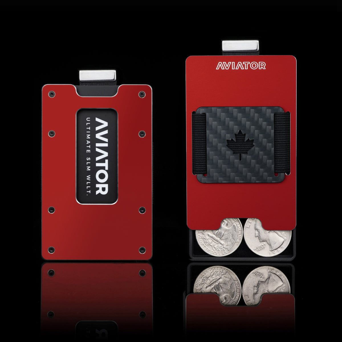 Canada Edition | Slide Wallet + Carbon Fiber Cash Clip