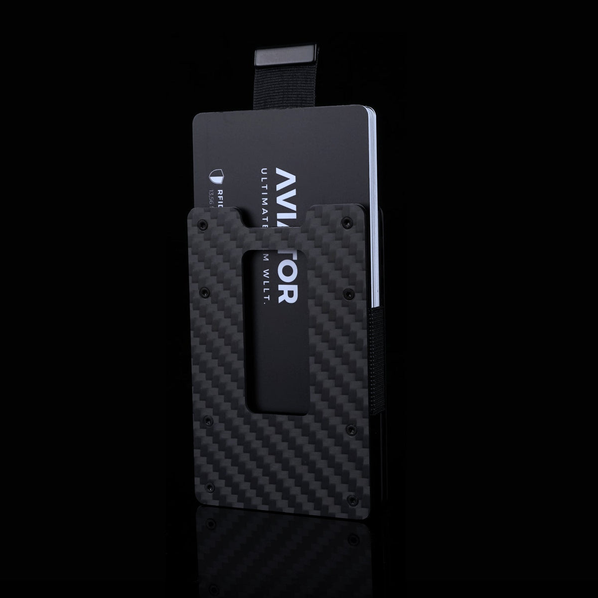 Carbon Fiber | Slide Wallet + 3D printed AirTag Holder