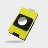 Electric Lime Aluminum Slim Wallet