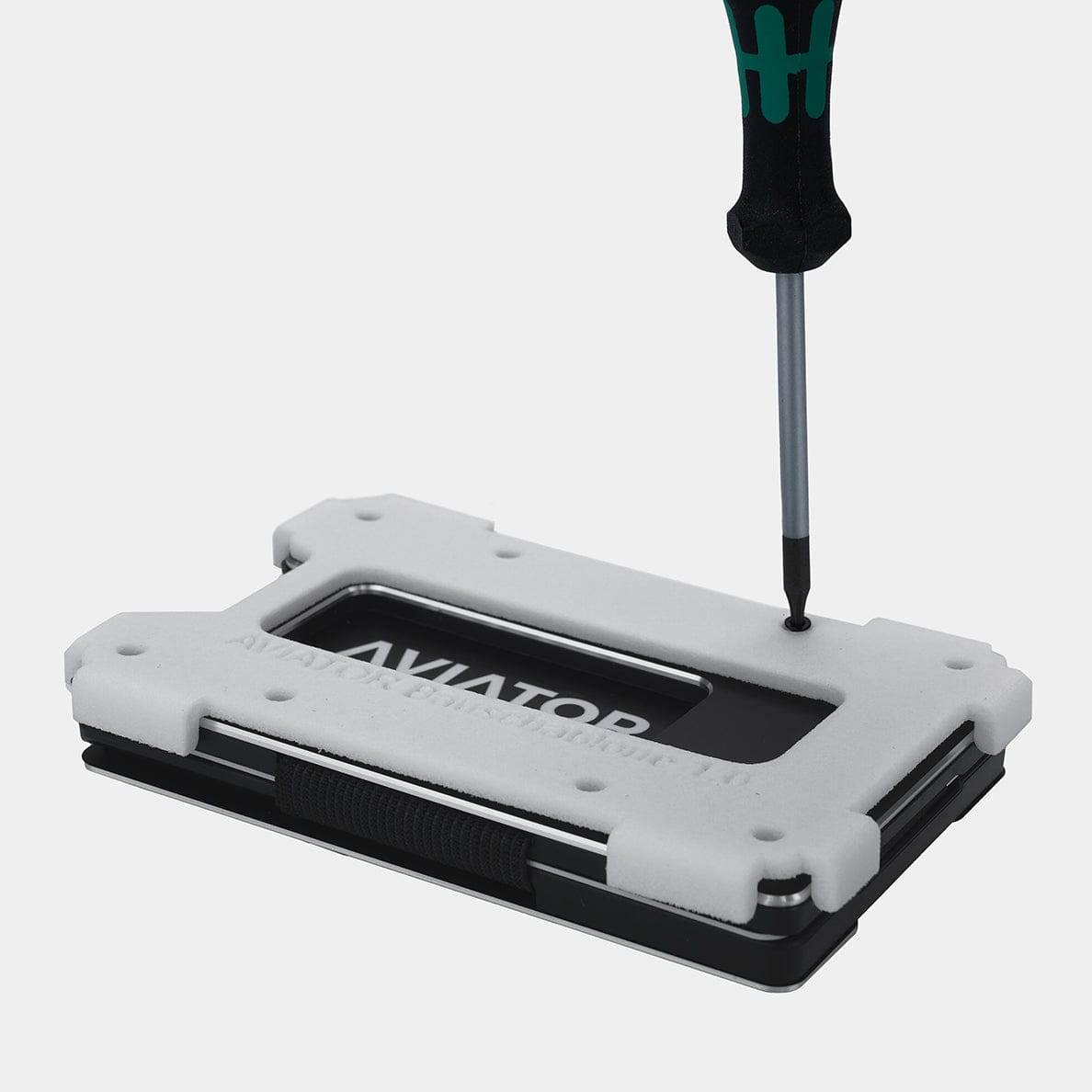 Mounting template 3D-printed