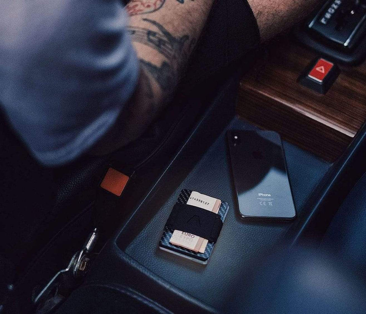 Carbon Fiber Wallet | Card & Coin Holder Slim Wallet