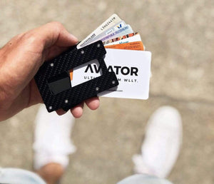 Carbon Fiber Wallet | Card & Coin Holder Slim Wallet