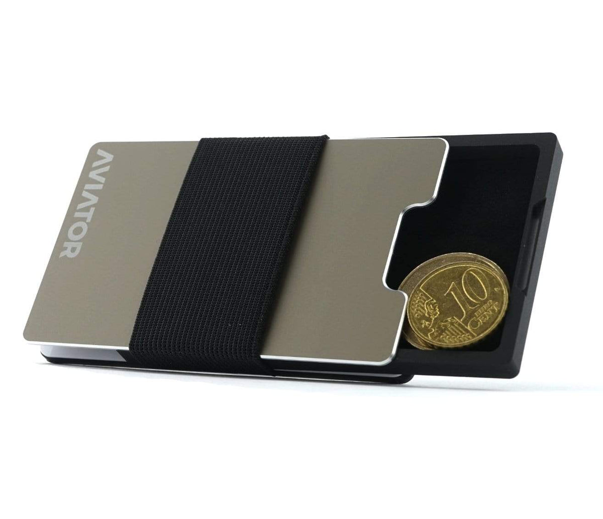 Gunmetal Carbon Minimalist Wallet