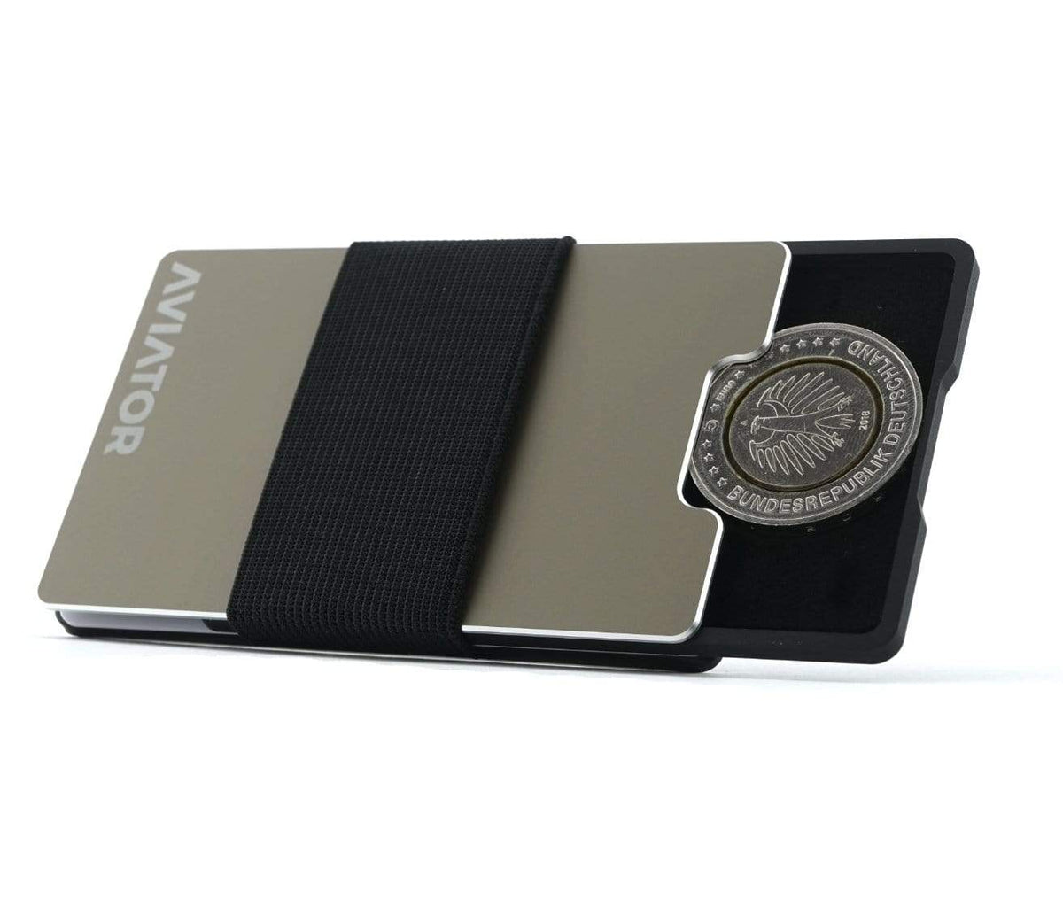 Gunmetal Carbon Minimalist Wallet