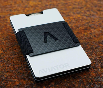 Pure Silver RFID Wallet